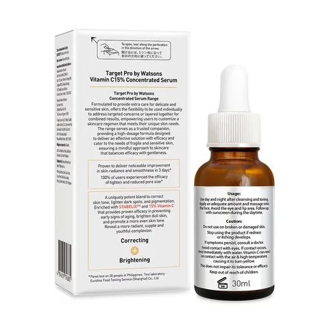 Target Pro By Watsons Vitamin C 15% Serum Concentrate 30 ml