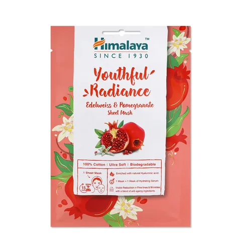 Маска для лица Himalaya с эдельвейсом и гранатом 30 мл