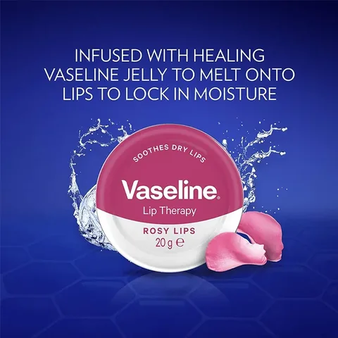 Vaseline مرطب شفاه الوردي من فازلين