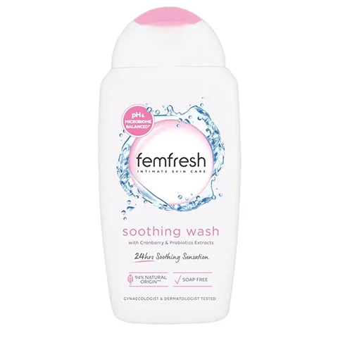 Femfresh Soothing Wash External Genital Area Cleansing Gel 250 ml