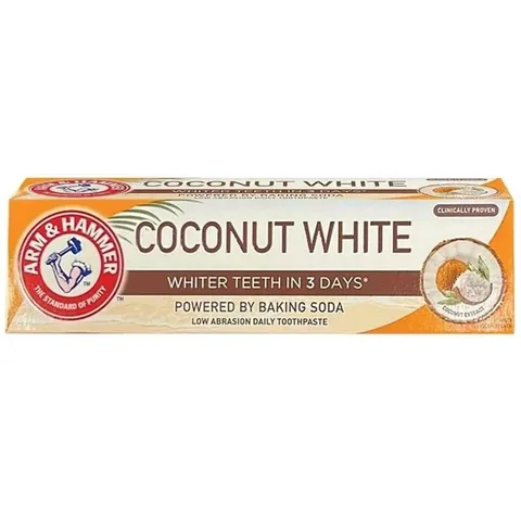 Arm & Hammer Kokosnuss Weiß Zahncreme 75ml