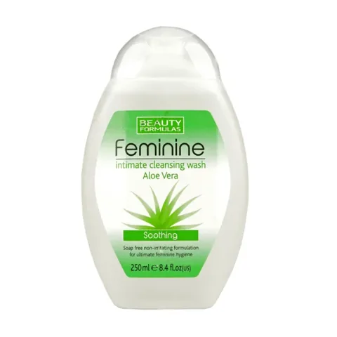 Очищающий гель для интимной гигиены с алоэ вера от Beauty Formulas