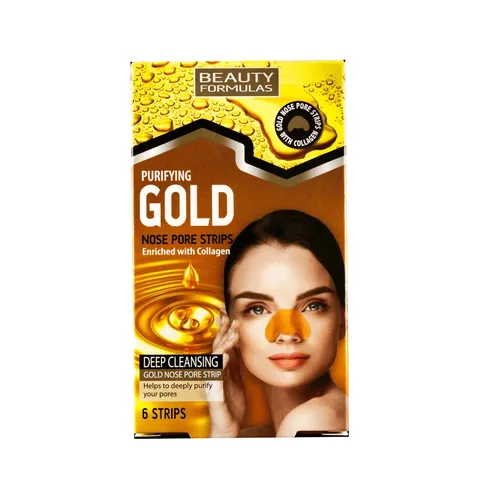 Пластыри для носа для удаления черных точек 6 шт от Beauty Formulas
