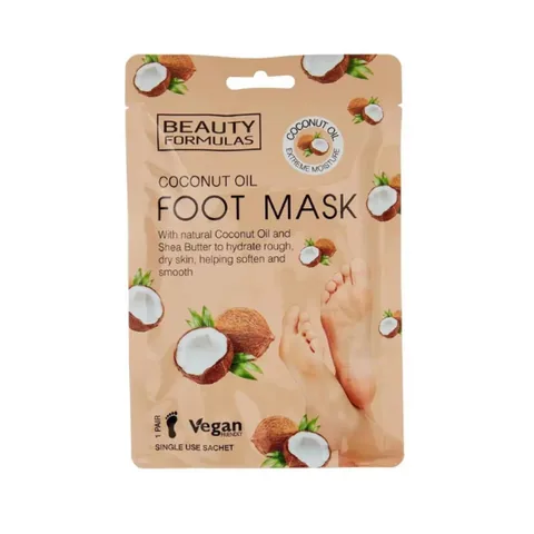 Маска для ног с кокосовым маслом  от Beauty Formulas