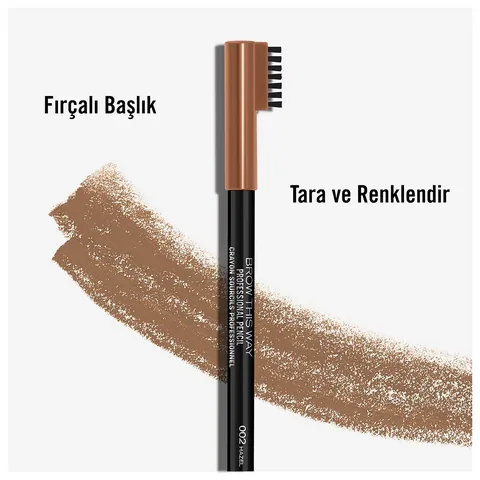 Карандаш для бровей Rimmel London профессиональный 002 ореховый