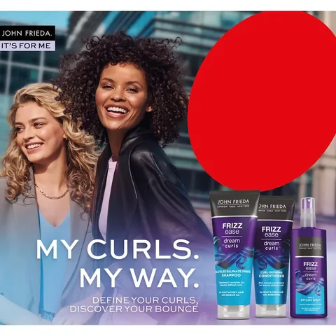 John Frieda Frizz Ease Hair Care Cream For Curls 250 ml