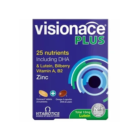 Vitabiotics فيتابيوتكس فيجناس بلس 28 قرصًا و28 كبسولة