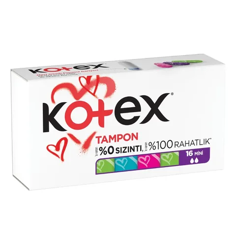 Kotex كوتكس تامبون ميني 16