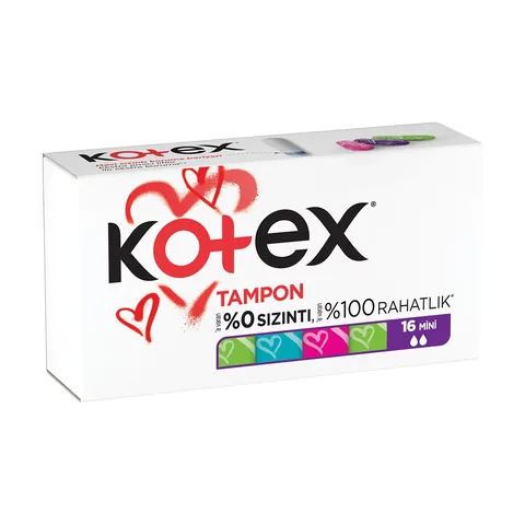 Kotex كوتكس تامبون ميني 16
