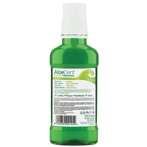 AloeDent Erfrischende Mundspülung mit Gotu Kola &amp; Aloe Vera 250ml
