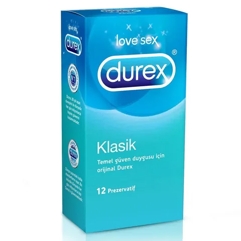 Durex واقي ذكري دوريكس كلاسيك 12 قطعة