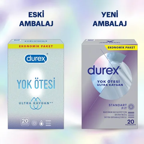 Презервативы Durex Beyond Ultra с смазкой 20 штук