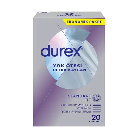 Презервативы Durex Beyond Ultra с смазкой 20 штук
