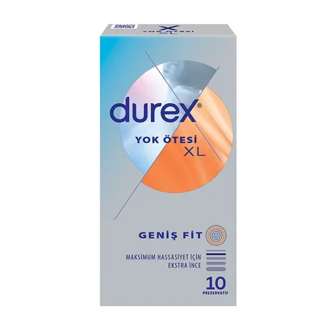 Durex واقي ذكري ديوركس بيوند إكس إل، 10 قطع