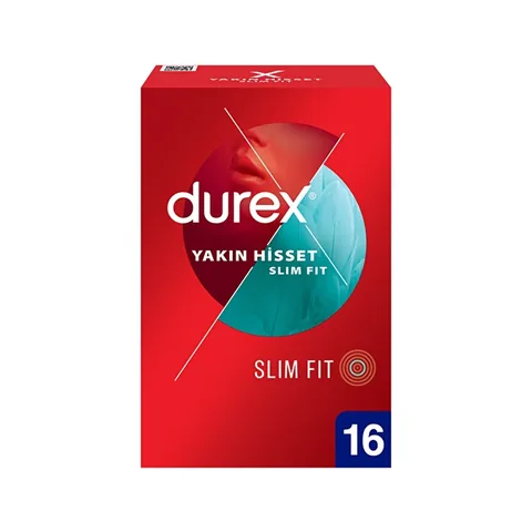 كوندومز دوركس فيل كلوز سليم فيت 16 حبة Durex