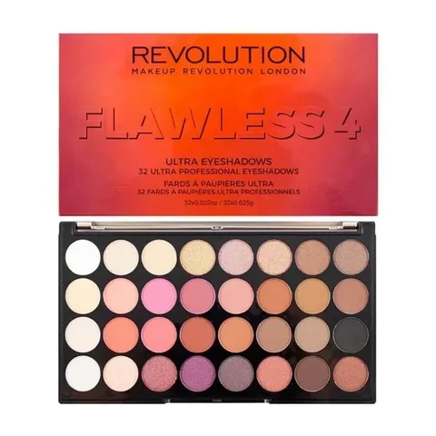 Палитра теней для век Revolution Flawless 4 ultra 32 шт.
