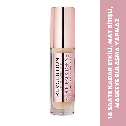 Revolution Conceal & Define C5 - Volldeckender Matt-Concealer