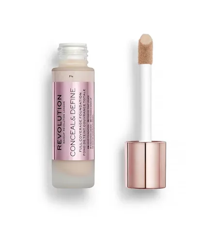 Revolution Conceal & Define F4 Foundation - Natürliche Matte Deckkraft