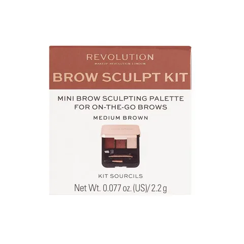 Revolution Brow Sculpt Medium Eyebrow Kit