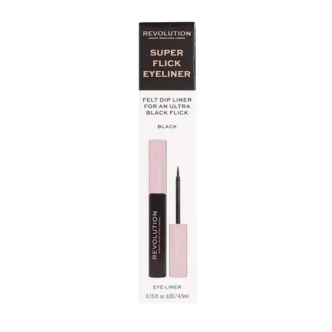 Revolution Super Flick Eyeliner - Präzisionskontrolle & Langanhaltend