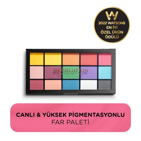 Revolution Reloaded Eyeshadow Palette Marvelous Mattes
