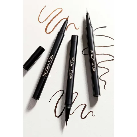 Revolution Hair Stroke Eyebrow Pencil Dark Brown