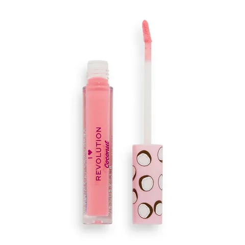 I Heart Revolution Tasty Coconut Sugar Lip Gloss - Feuchtigkeitsspendender Glanz