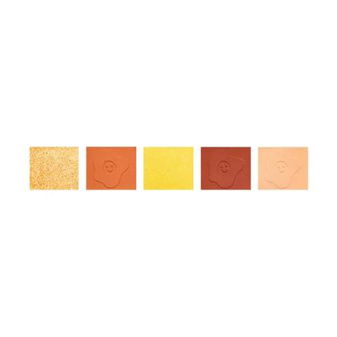 I Heart Revolution Mini Match Eyeshadow Palette Fried Egg Fred