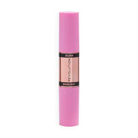 Revolution Blush- und Highlighter-Stick - Flushing Pink Radiance