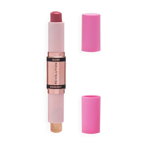 Revolution Mauve Glow Blush &amp; Highlighter Stick - Dual Use