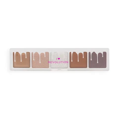 I Heart Revolution Mini Chocolate White Vanilla Cream Eyeshadow Palette