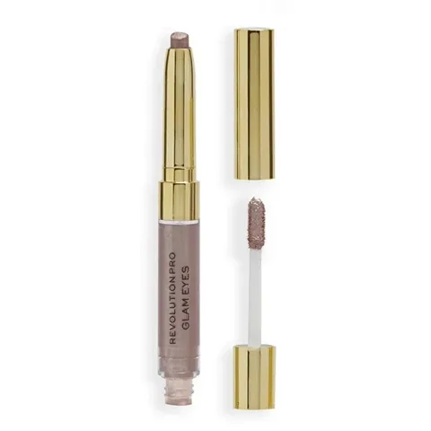 Revolution Pro Glam Lidschatten Duo - 2-in-1 Creme & Glitzer