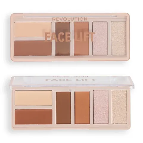Revolution Gesichts-Lift Palette - Hell bis Mittel Kontur Set