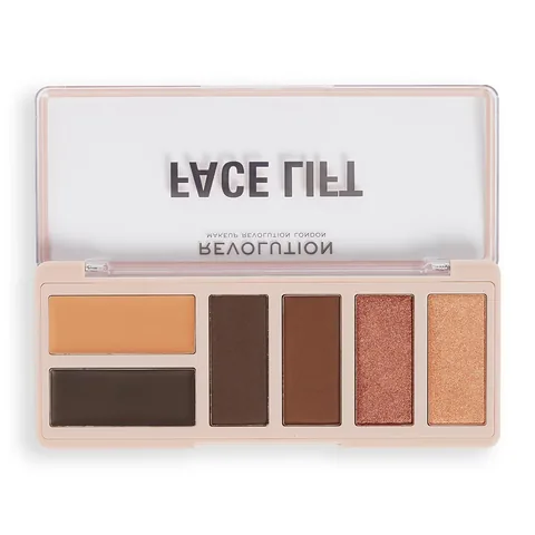 Revolution Face Lift Palette Tan To Deep