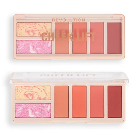 Revolution Wangenlift Rouge Palette - Korallen Traumglanz