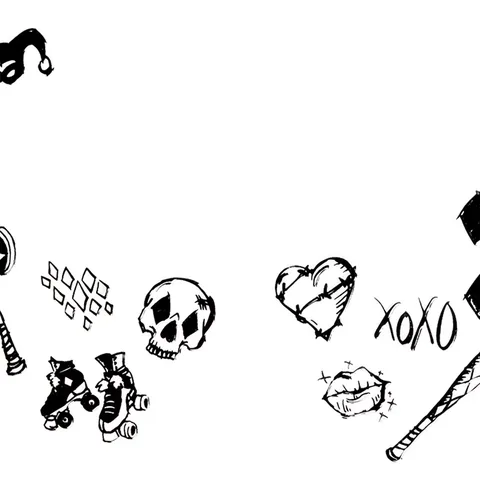 Наклейка на лицо Harley Charm от Revolution X