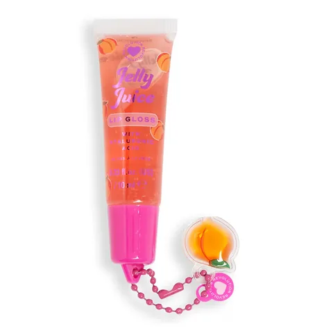 I Heart Revolution Juicy Jelly Peach Lip Gloss - Feuchtigkeitsspendender Glanz