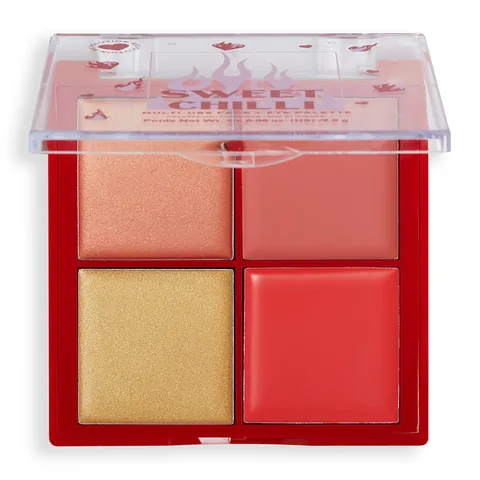 Кремовые румяна I Heart Revolution Sweet Chilli Quad
