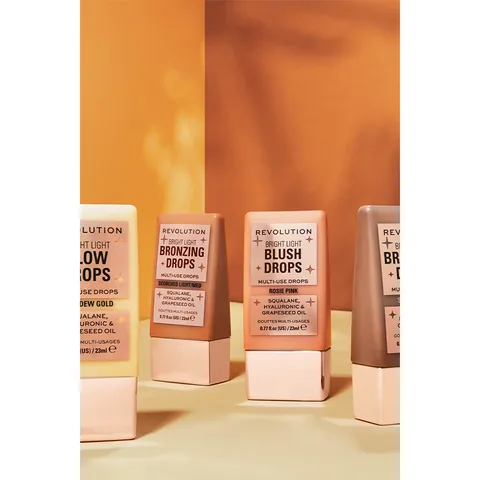 Revolution Bright Light Drops Flüssiger Bronzer - Deep Glow