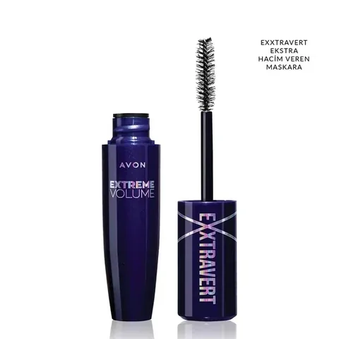 Тушь для ресниц Avon Exxtravert Volume Черный самый черный