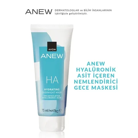 Avon Anew Plump Look Hyaluron Nachtmaske 75ml