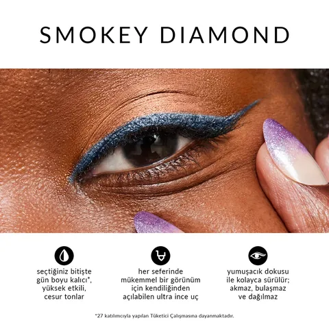 Avon قلم عيون أفون جليمرستيك ليفت سموكي دايموند