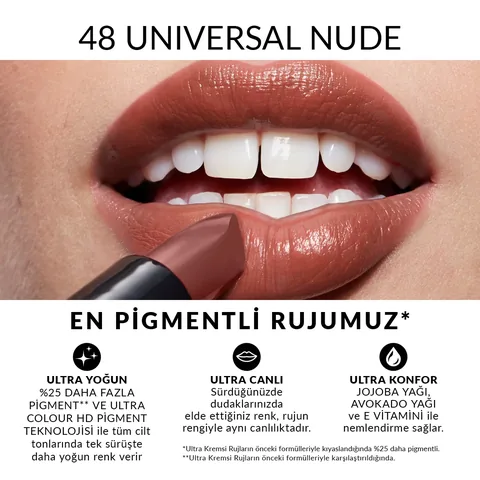 Avon أحمر شفاه أفون ألترا كريمي يونيفرسال نود