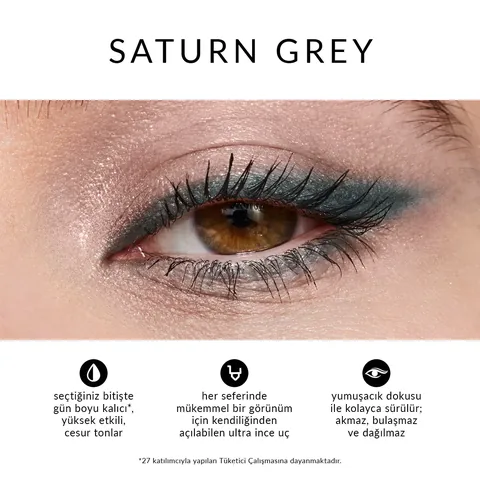 Avon Glimmerstick Lift-up Eye Pencil Saturn Grey