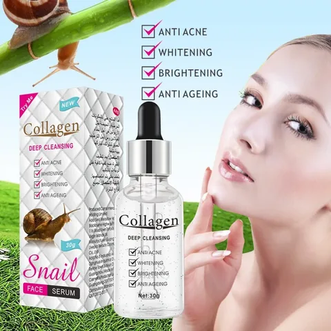 Collagen and Snail Serum for Deep Cleansing Facial from Cosmetic Solution 30 grams