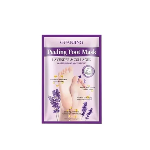 Lavendel Fußmaske zur Peeling und Hauterneuerung, 40g von Guanjing