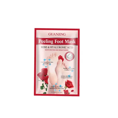 Guanjing Rose &amp; Hyaluronic Acid Peeling Foot Mask 40 g