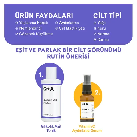 Q+a Glycolic Acid Tonic 100 ml