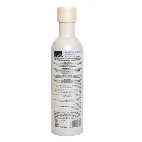 Casa Platinum Blonde Shampoo 350 ml