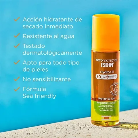 Isdın Photoprotector Hydro Oil Spf30+ 200 ml